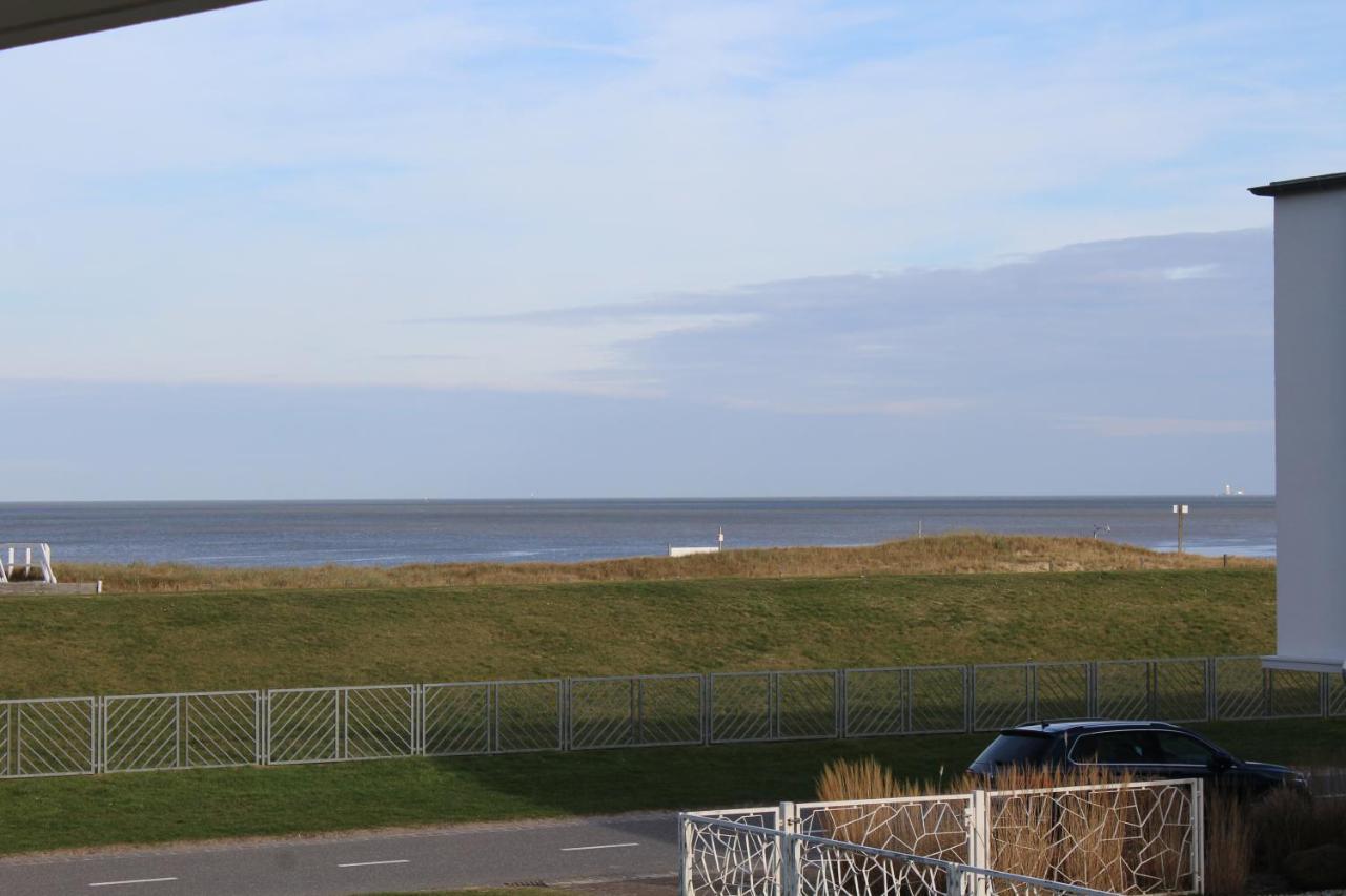 Apartment Im Haus Hanseatic Mit Meerblick Am Duhner Sandstrand คุกซ์ฮาเวน ภายนอก รูปภาพ