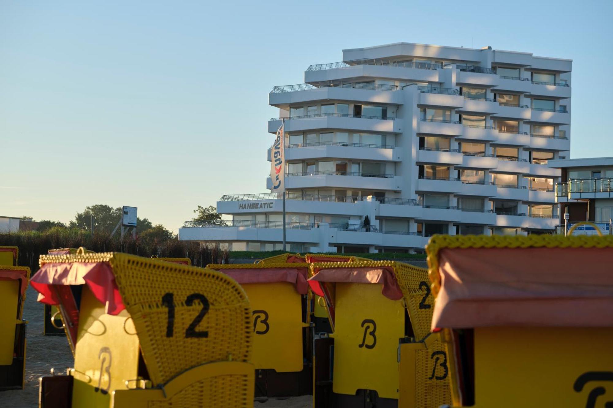 Apartment Im Haus Hanseatic Mit Meerblick Am Duhner Sandstrand คุกซ์ฮาเวน ภายนอก รูปภาพ